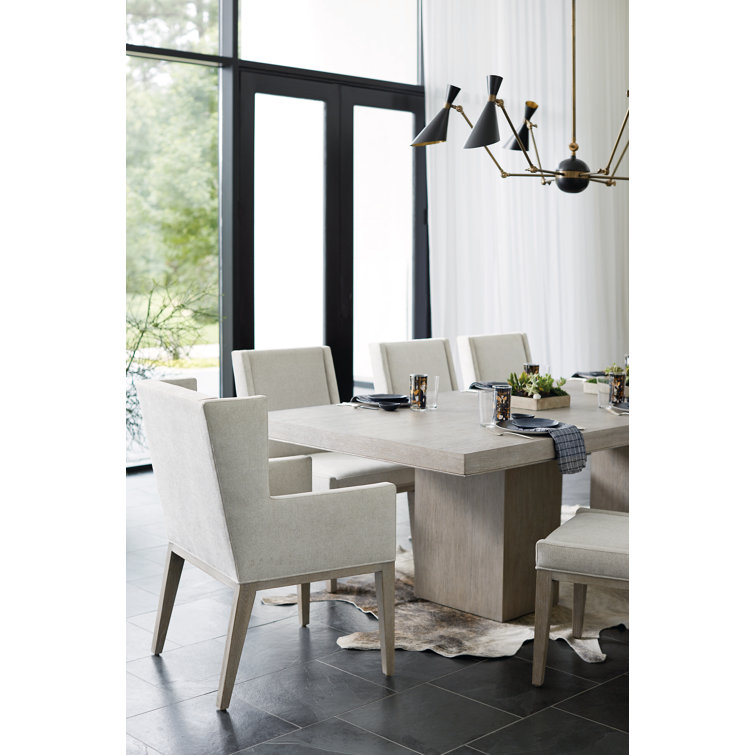 Gray Reclaimed Wood Extendable Rectangular Dining Table