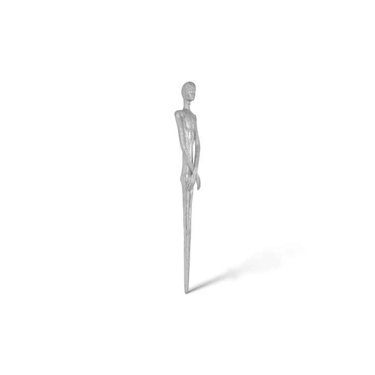 Lloyd 71" Silver Leaf Resin Wall Sculpture