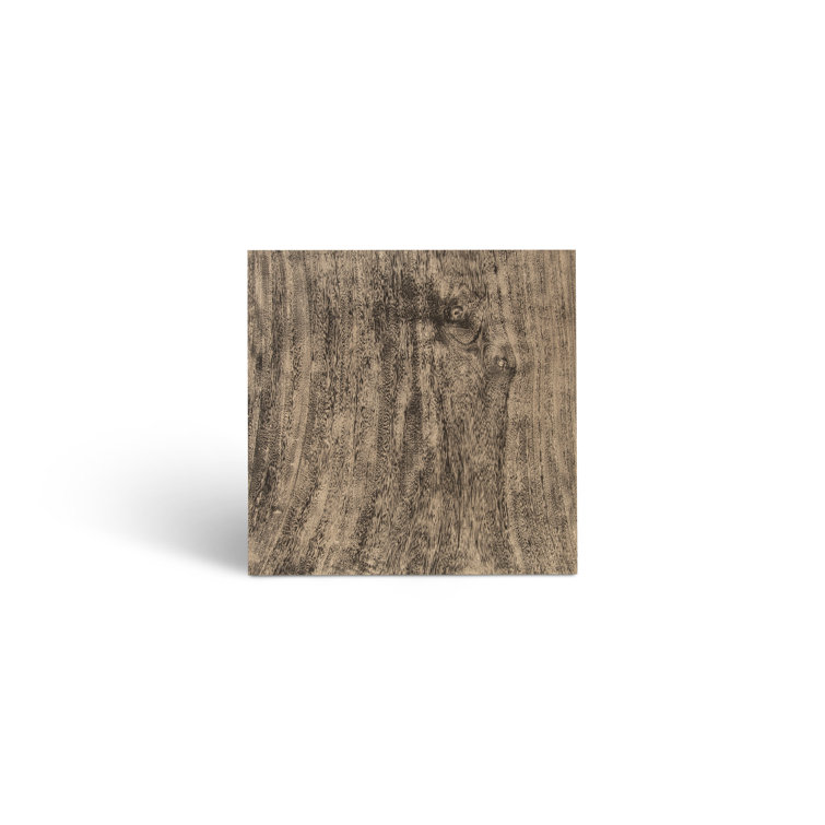 Geometry Block 24'' Square Gray Wood Coffee Table