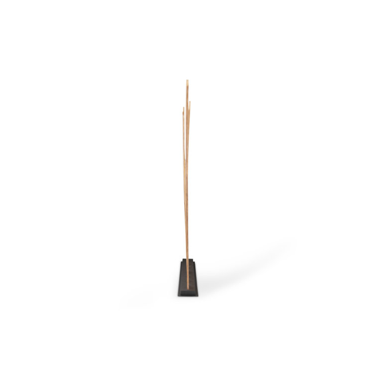 Branch 62" W x 87" H Natural Chamcha Wood Room Divider