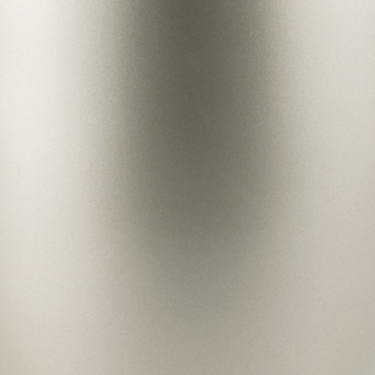 Satin Steel Wall-Mounted Fogless Shaving Mirror with Storage Hooks