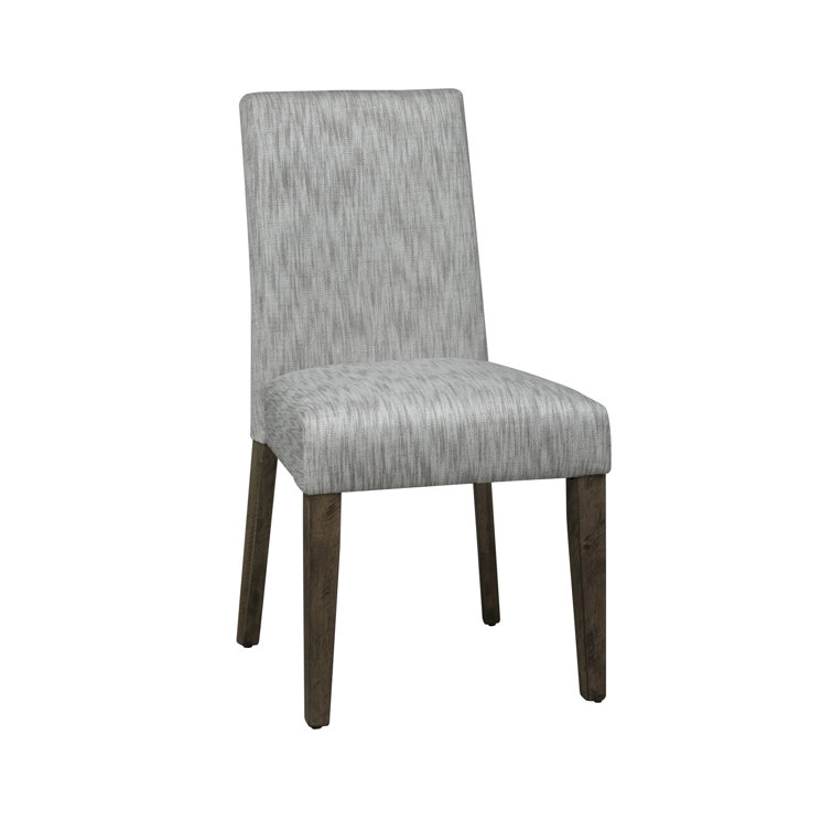 Rustic Caramel Pine Veneer Dining Table Set with 4 Cream Linen Chairs