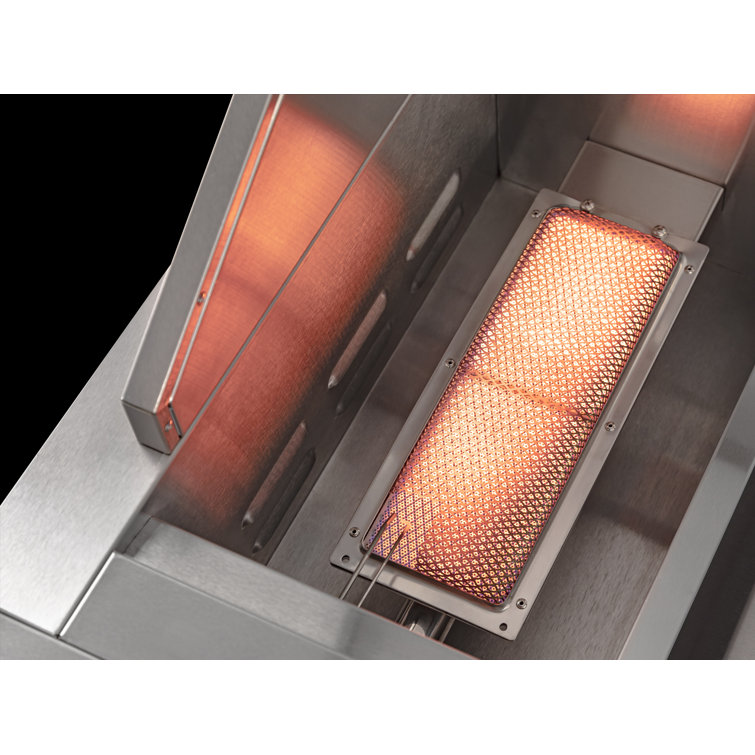 33-Inch Stainless Steel Natural Gas Grill with Rotisserie and Smoker
