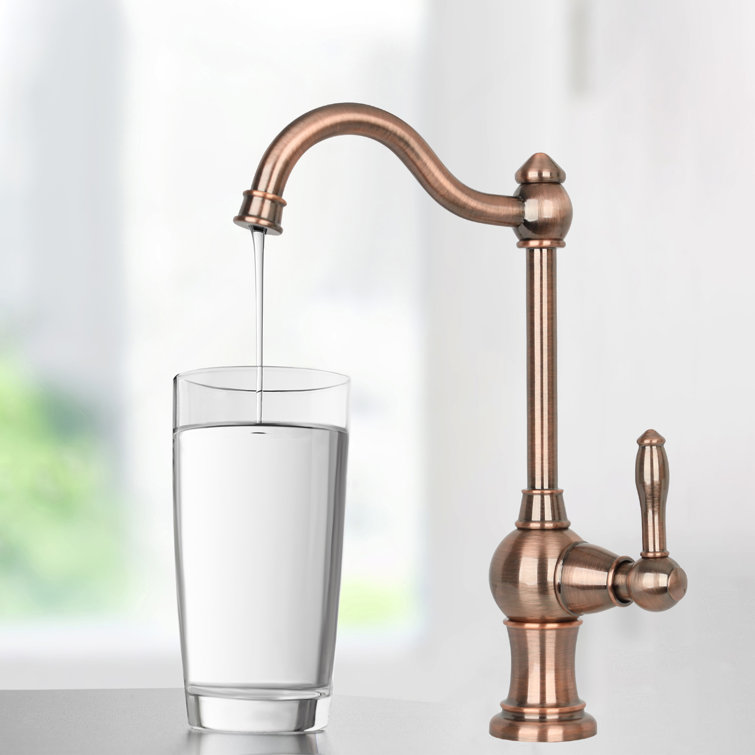 Antique Copper Single Handle Water Filter Faucet