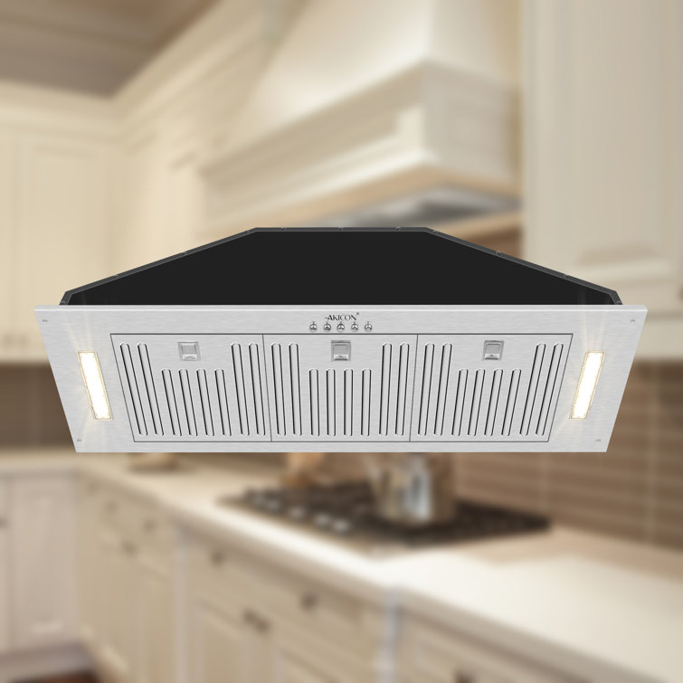 Nauxus 36" Stainless Steel Charcoal Filtered Insert Range Hood