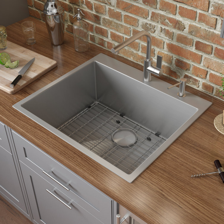Ruvati 21 Inch Stainless Steel Single Bowl Kitchen Sink