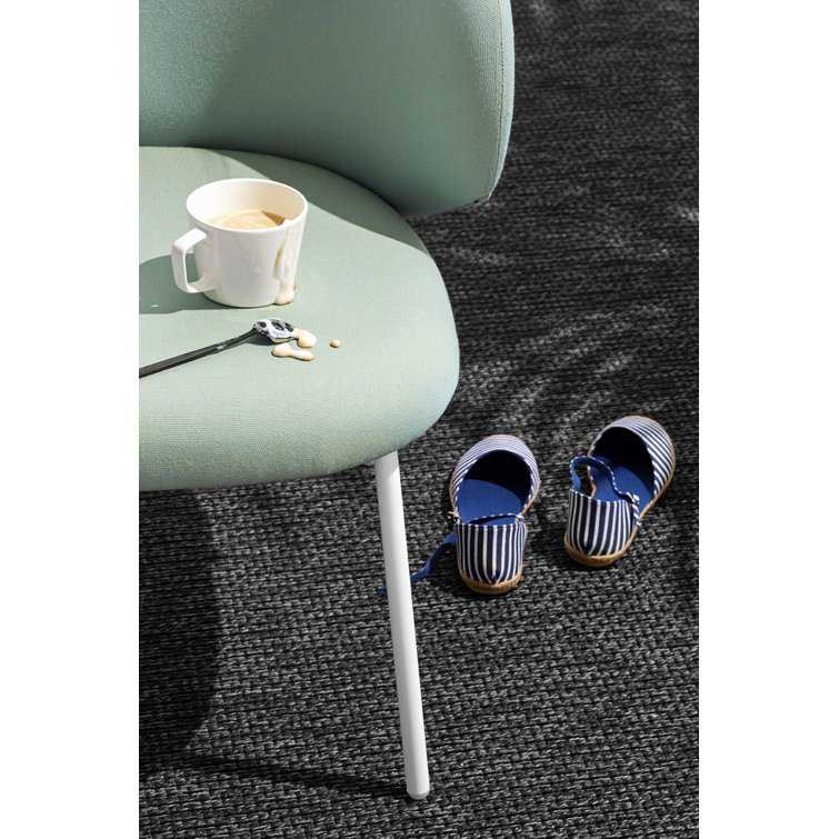 Optic White Metal Frame Outdoor Lounge Chair with Sand Cushions