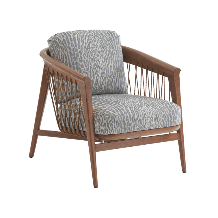 Hickory Gray Square-Arm Down-Filled Armchair