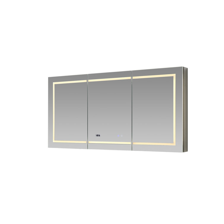 Signature Royale 36" x 60" Aluminum LED Medicine Cabinet with Defogger