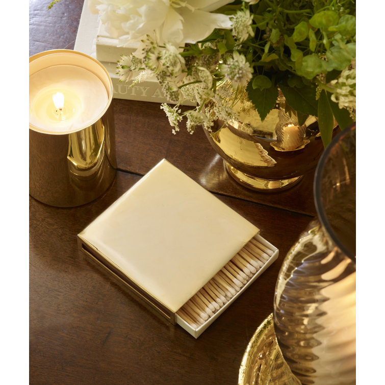 Gold Brass Votive Candle Holder Sleeve