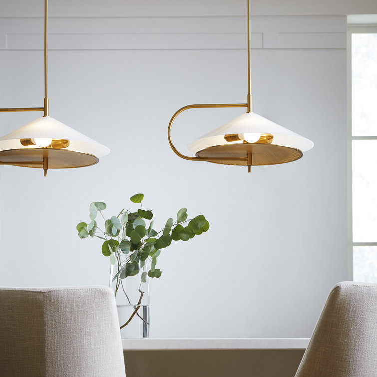 Burnished Brass Gesture 20.5'' Indoor/Outdoor Pendant Light
