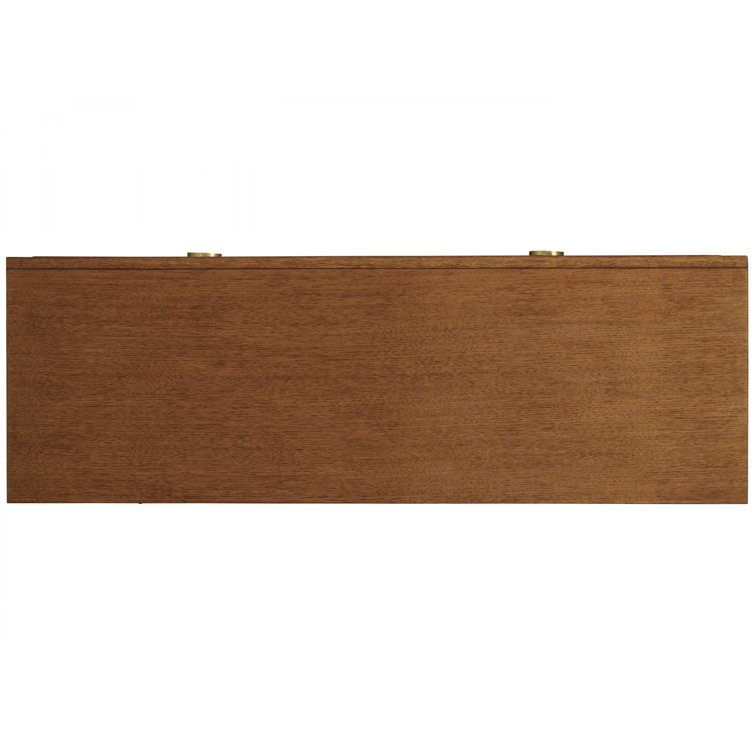 Sierra Tan Hickory 60'' Double Dresser with Soft Close Drawers