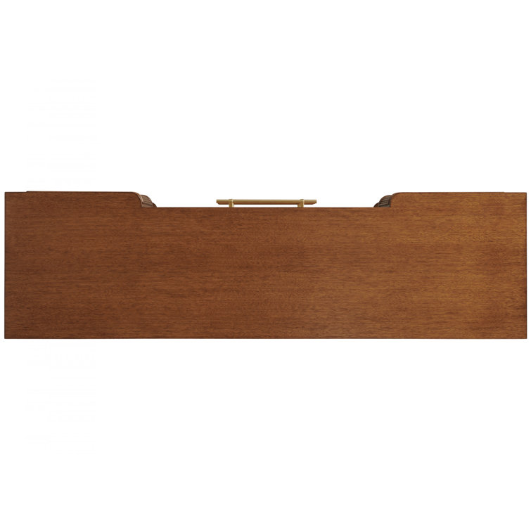 Sierra Tan Contemporary 64" Buffet with Raffia and Rattan Accents