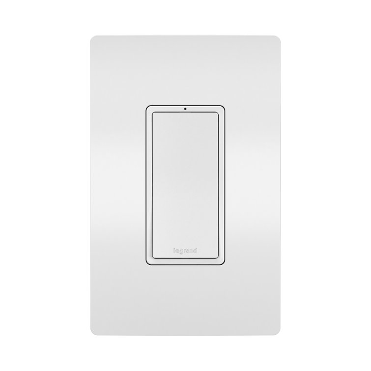 White Wireless Smart Rocker Switch with Netatmo