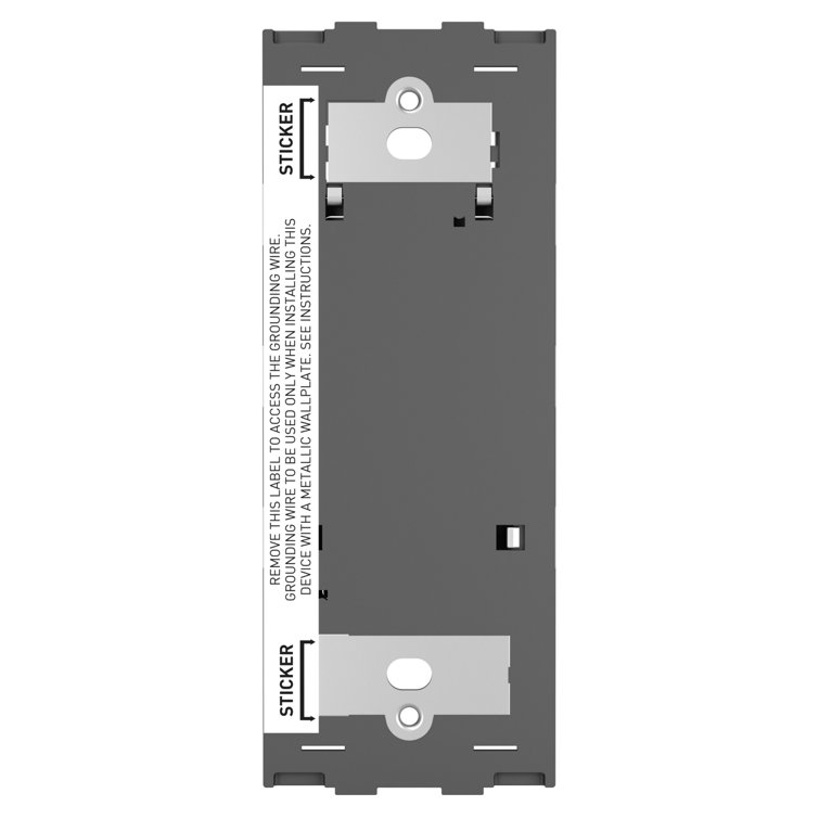 White Wireless Smart Rocker Switch with Netatmo