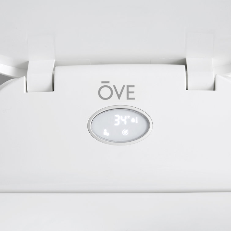 Volta White Elongated Dual Flush Smart Toilet with Bidet