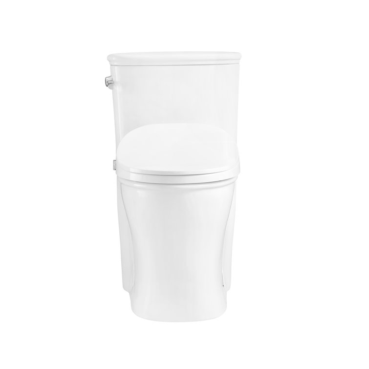 Volta White Elongated Dual Flush Smart Toilet with Bidet