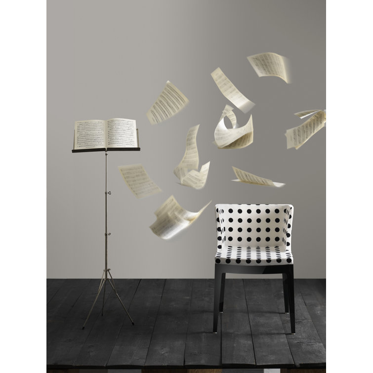 Philippe Starck Black Raffia Woven Leather Armchair