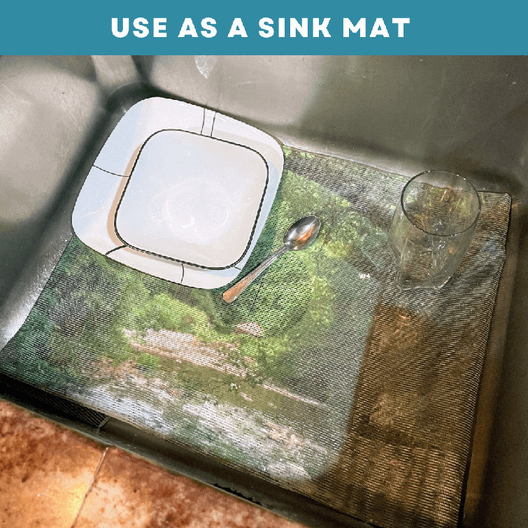 Jenny's Rose Heat-Resistant Decorative Sink Cover