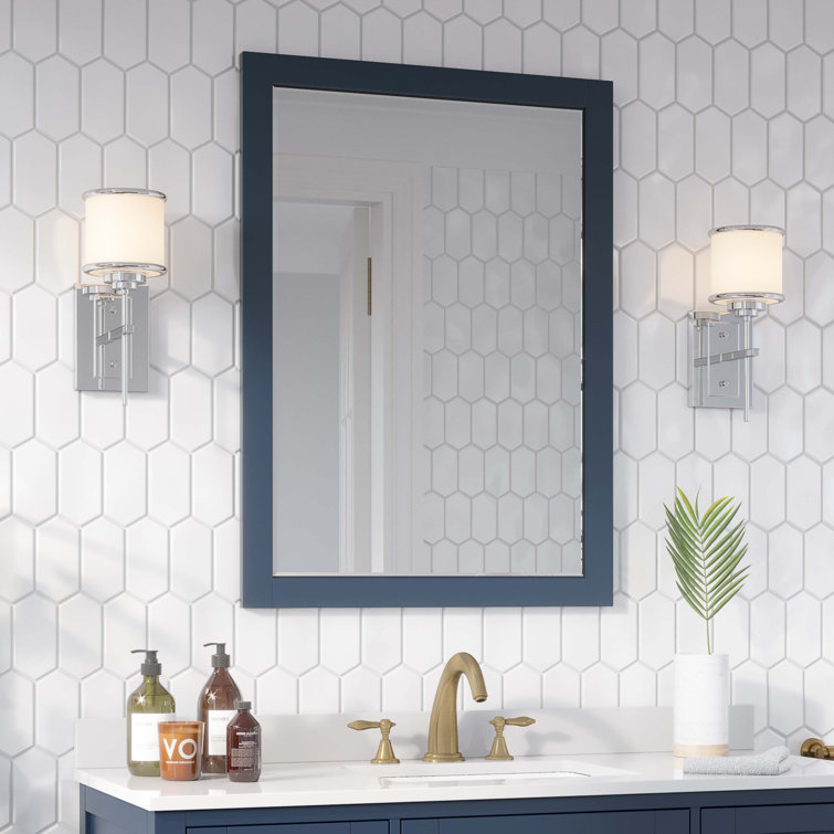 Tahoe Espresso 28" x 36" Solid Wood Full-Length Mirror