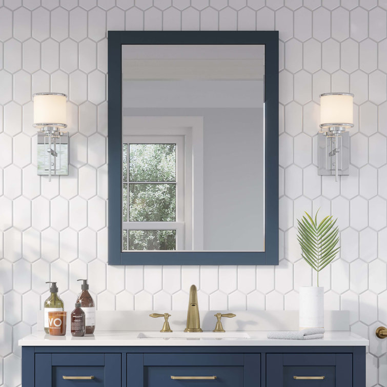 Tahoe Espresso 28" x 36" Solid Wood Full-Length Mirror