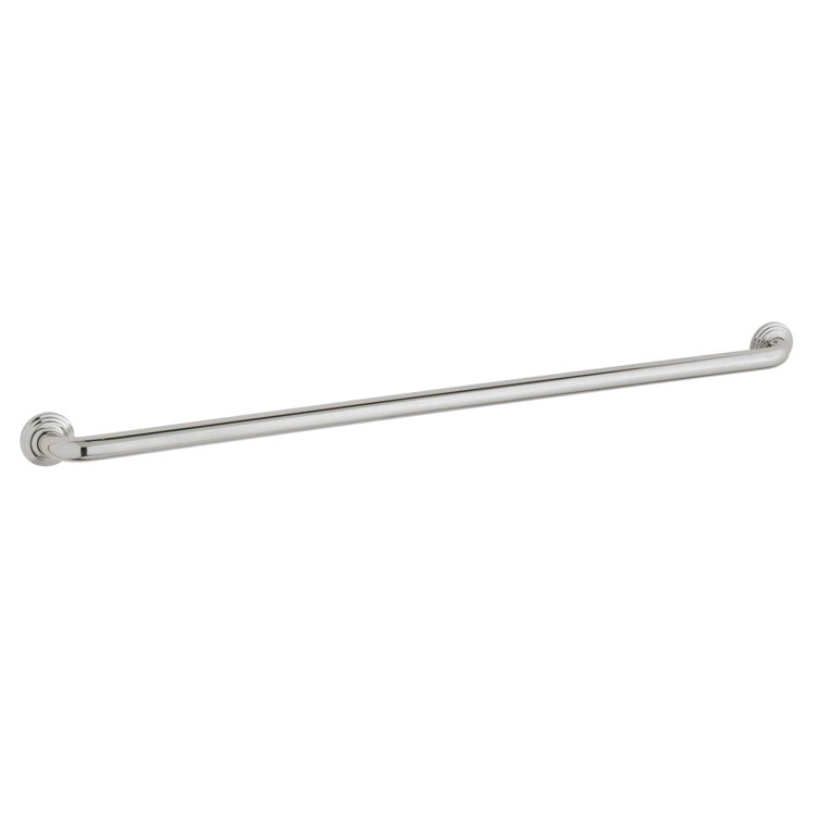 Polished Stainless Steel 24-Inch ADA Compliant Grab Bar