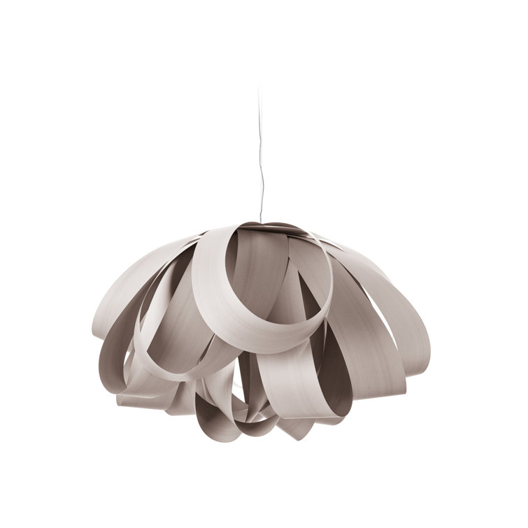 Agatha 3-Light Brushed Nickel Geometric Pendant