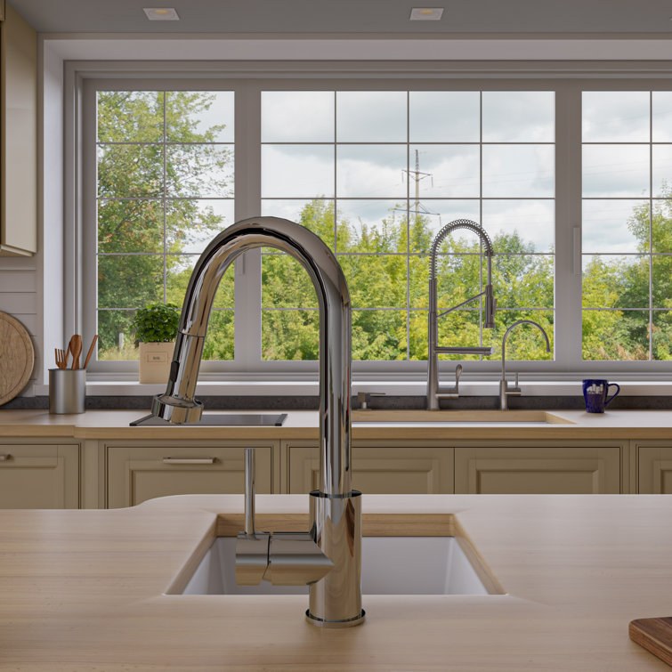 17" White Granite Composite Undermount Kitchen Sink