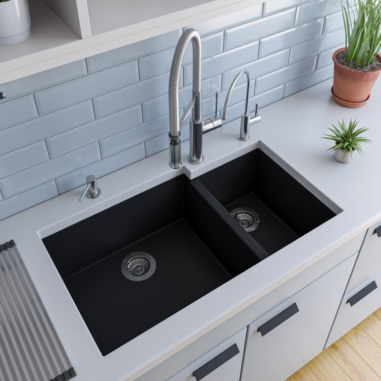 Stainless Steel Gooseneck Kitchen Faucet with Pull-out Spray