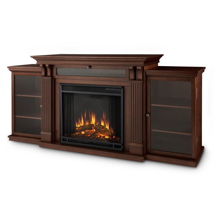 Calie Dark Espresso 67'' Electric Fireplace TV Stand