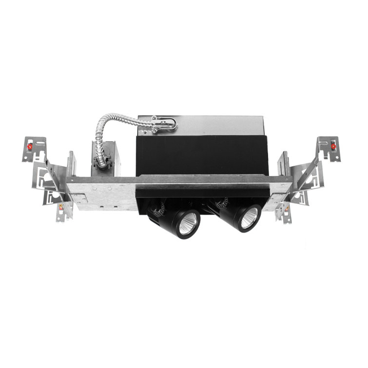 Precision 18.5'' Black Aluminum LED Recessed Lighting Kit - Energy Star