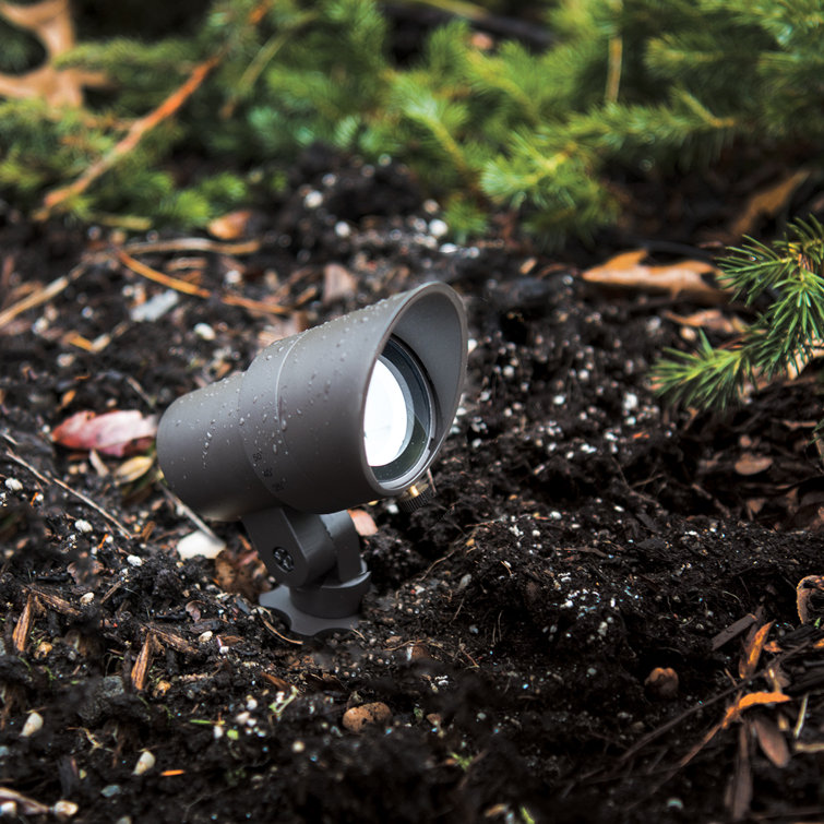 Bronze Finish Adjustable Beam LED Spot Light 5.25"