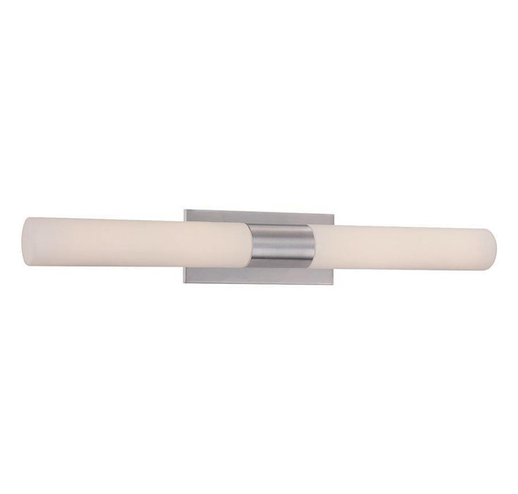 Elementum Energy-Efficient 30in LED Vanity Light in Brushed Nickel
