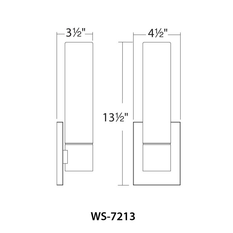 Modern 18" Brushed Nickel LED Vanity Sconce for Outdoor Use