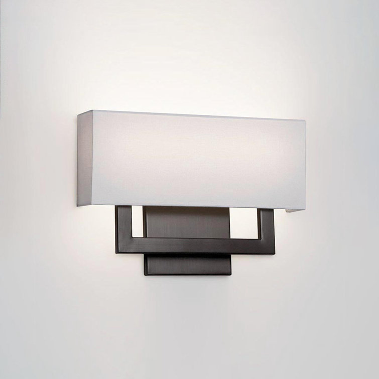Manhattan 15" Brushed Bronze Dimmable LED Wall Sconce