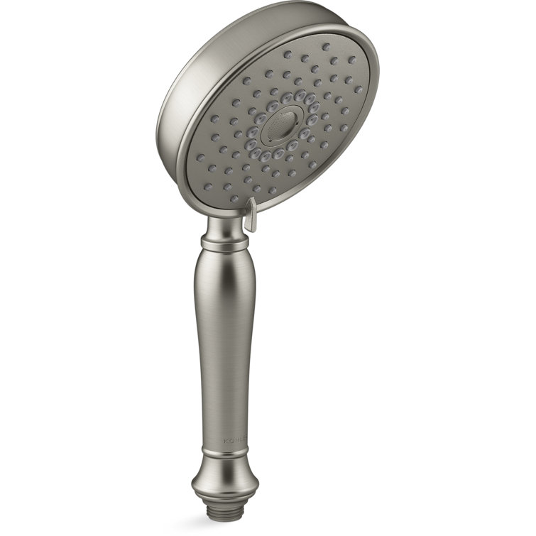 Polished Chrome Multifunction Handheld Shower Head with Pulse Spray