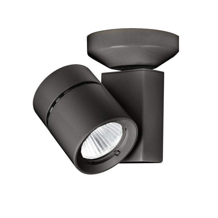 Exterminator II Compact Black LED Track Head Spotlight