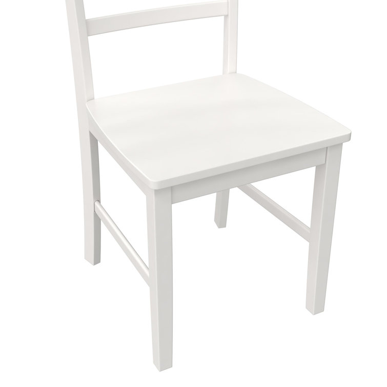 White 3-Piece Drop Leaf Dining Set with Chairs