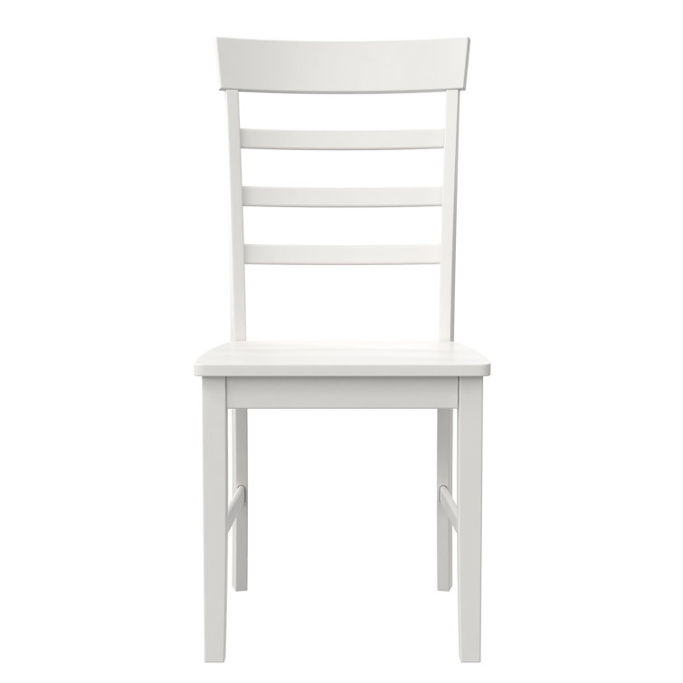 White 3-Piece Drop Leaf Dining Set with Chairs