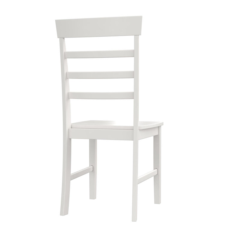 White 3-Piece Drop Leaf Dining Set with Chairs