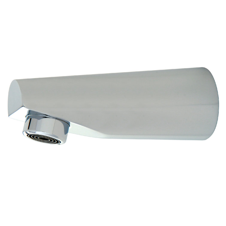 Polished Chrome Non-Diverter Tub Spout