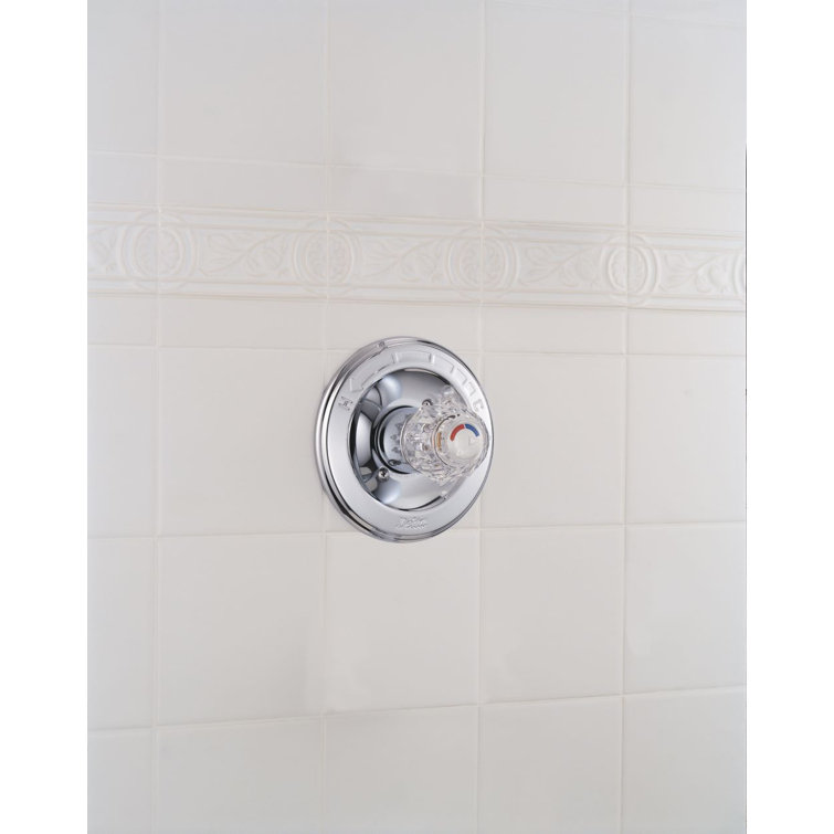 Polished Chrome Single-Function Shower Valve Trim Kit