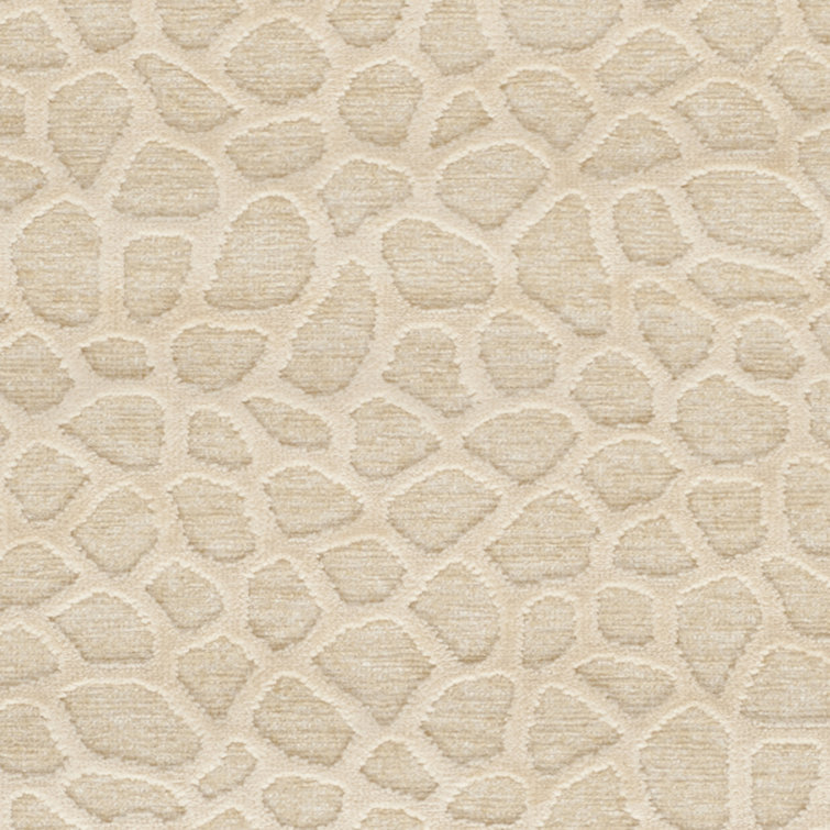 Cream Tufted Handmade Viscose Rectangular Rug 4' x 5'7"