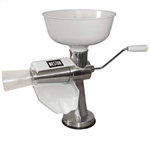 Stainless Steel Tomato Press with Food Strainer and Clamp