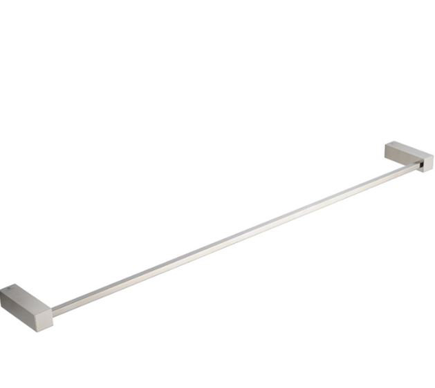 Brushed Nickel 24.5'' Modern Wall Mounted Towel Bar