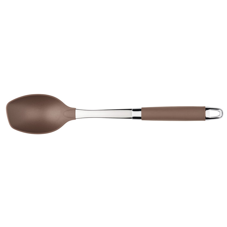 Bronze Silicone and Stainless Steel 6-Piece Kitchen Utensil Set