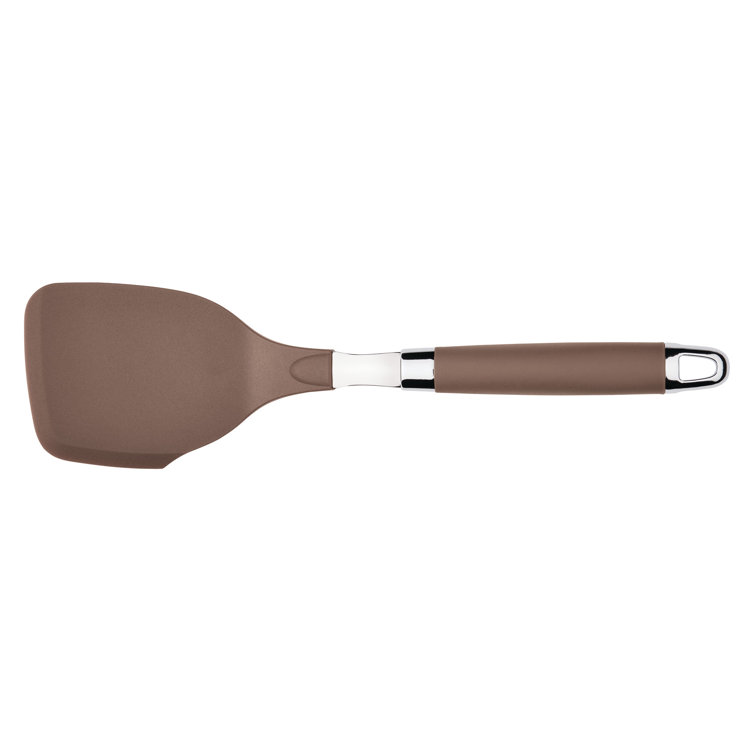 Bronze Silicone and Stainless Steel 6-Piece Kitchen Utensil Set
