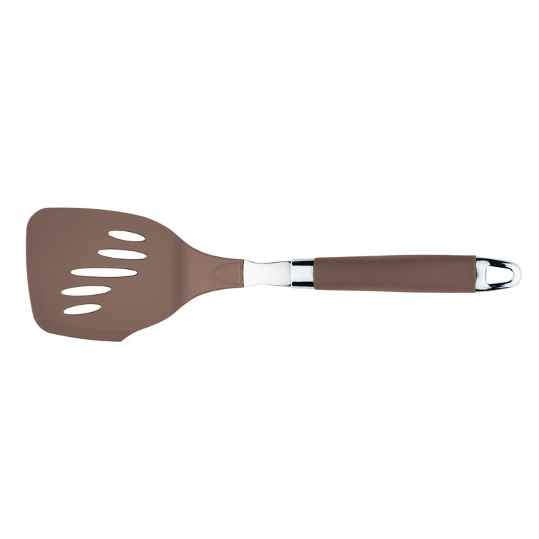 Bronze Silicone and Stainless Steel 6-Piece Kitchen Utensil Set