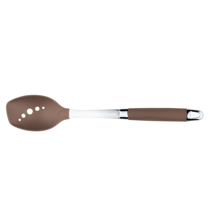 Bronze Silicone and Stainless Steel 6-Piece Kitchen Utensil Set