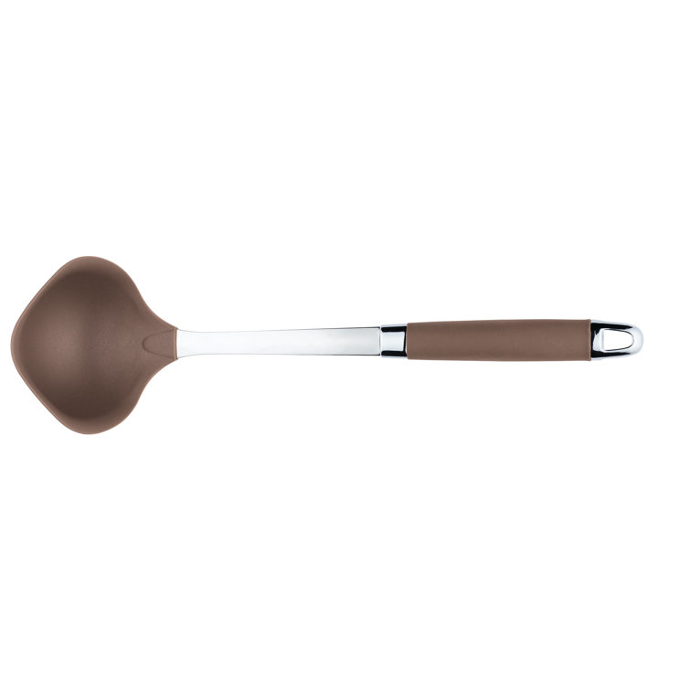 Bronze Silicone and Stainless Steel 6-Piece Kitchen Utensil Set